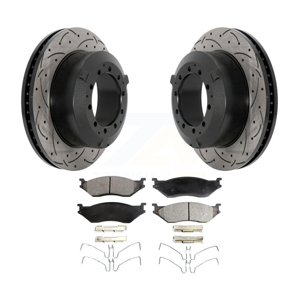 Coated Disc Rotors and Ceramic Brake Pads Kit-KDT-101219 - Kit.bestparts.ca Kit.bestparts.ca