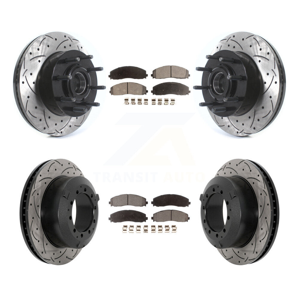 Disc Rotors and Ceramic Brake Pads Kit-KDT-101223 - Kit.bestparts.ca