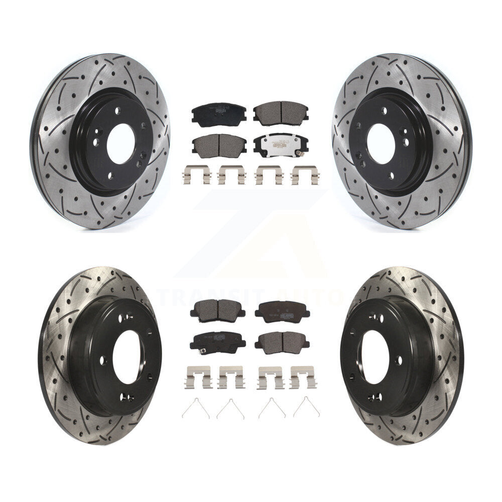 Disc Rotors and Ceramic Brake Pads Kit-KDT-101231 - Kit.bestparts.ca Kit.bestparts.ca