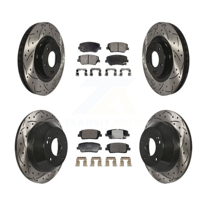 Disc Rotors and Ceramic Brake Pads Kit-KDT-101234 - Kit.bestparts.ca