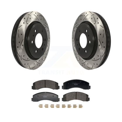 Coated Disc Rotors and Ceramic Brake Pads Kit-KDT-101249 - Kit.bestparts.ca