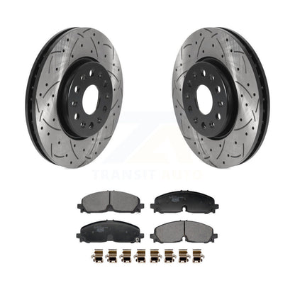 Coated Disc Rotors and Ceramic Brake Pads Kit-KDT-101253 - Kit.bestparts.ca