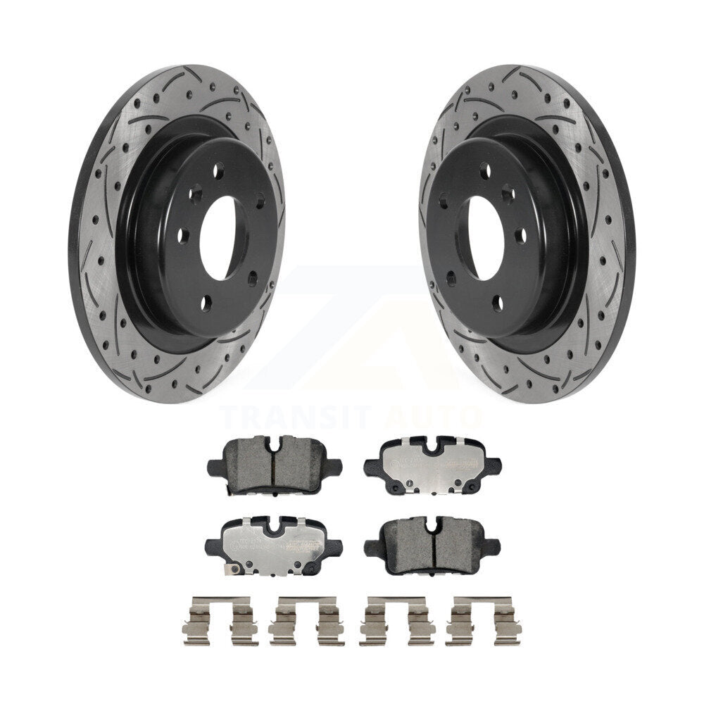 Coated Disc Rotors and Ceramic Brake Pads Kit-KDT-101266 - Kit.bestparts.ca