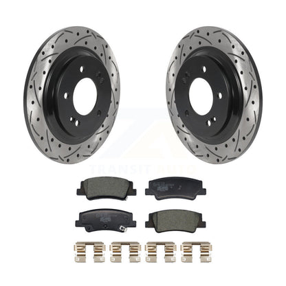 Coated Disc Rotors and Ceramic Brake Pads Kit-KDT-101268 - Kit.bestparts.ca