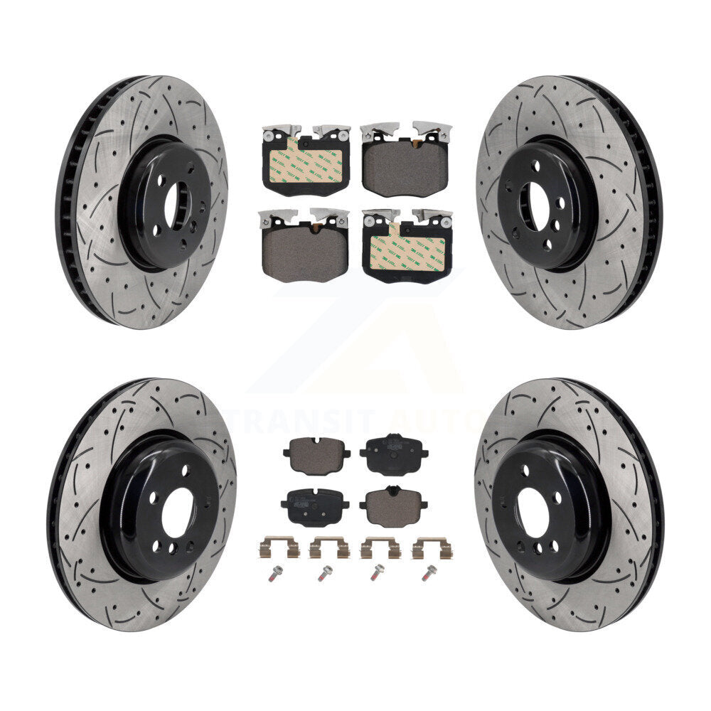 Disc Rotors and Ceramic Brake Pads Kit-KDT-101274 - Kit.bestparts.ca
