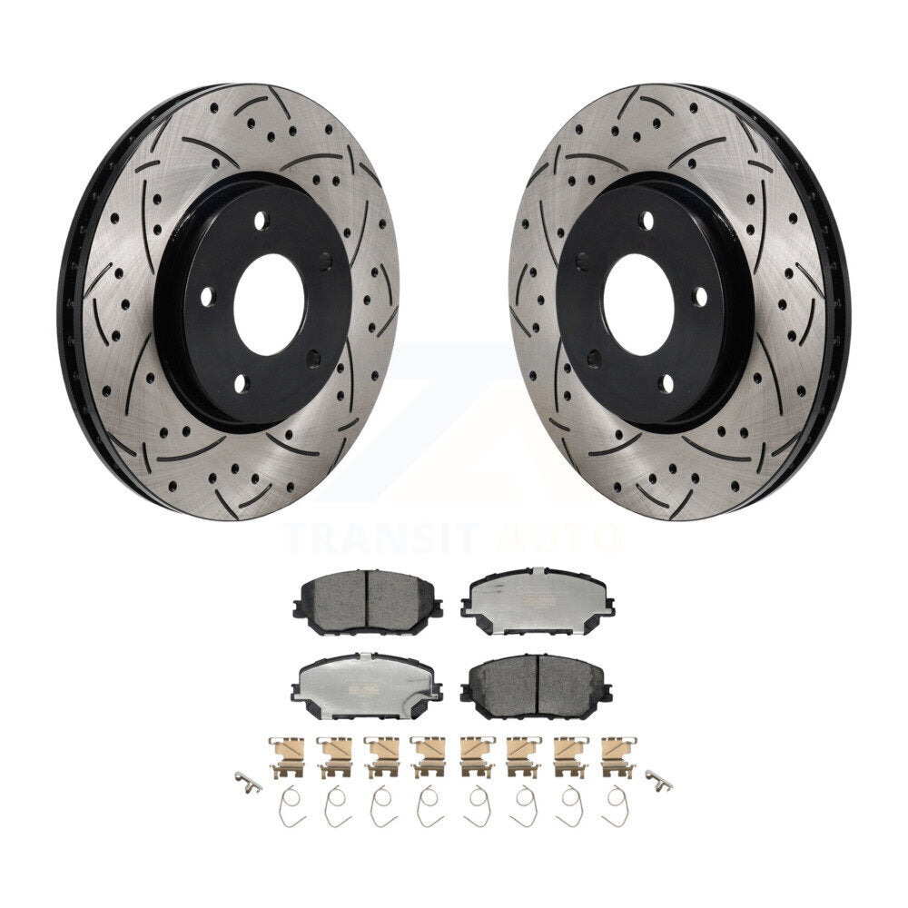 Disc Rotors and Ceramic Brake Pads Kit-KDT-101284 - Kit.bestparts.ca Kit.bestparts.ca