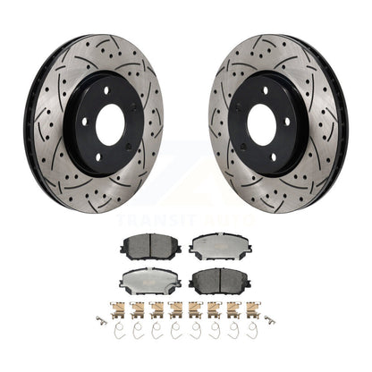 Disc Rotors and Ceramic Brake Pads Kit-KDT-101284 - Kit.bestparts.ca