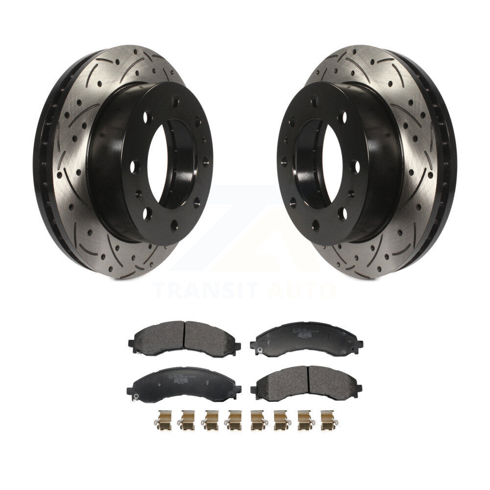 Coated Disc Rotors and Ceramic Brake Pads Kit-KDT-101286 - Kit.bestparts.ca