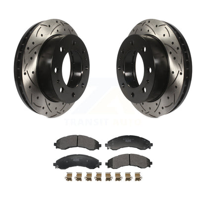Coated Disc Rotors and Ceramic Brake Pads Kit-KDT-101286 - Kit.bestparts.ca