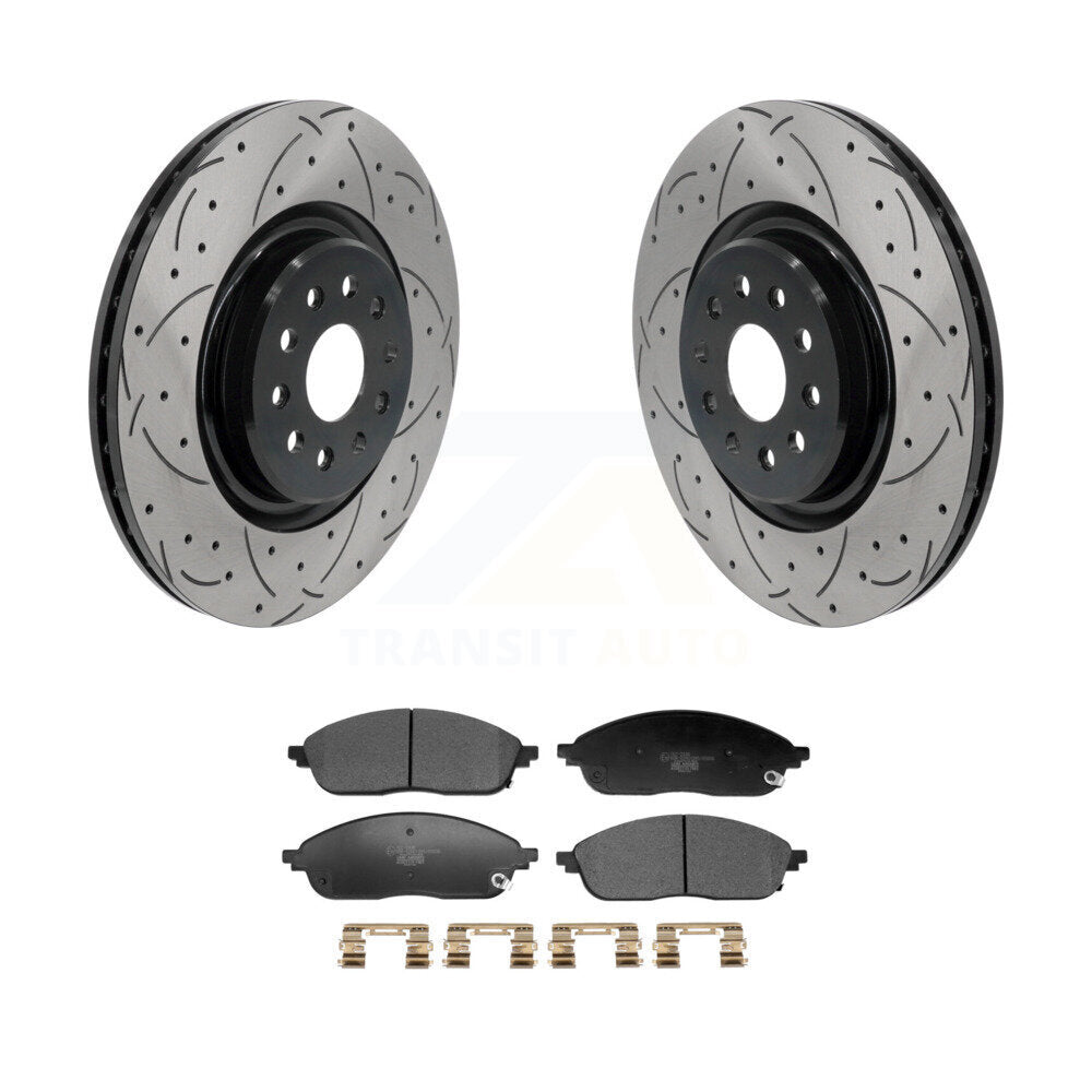 Disc Rotors and Ceramic Brake Pads Kit-KDT-101291 - Kit.bestparts.ca