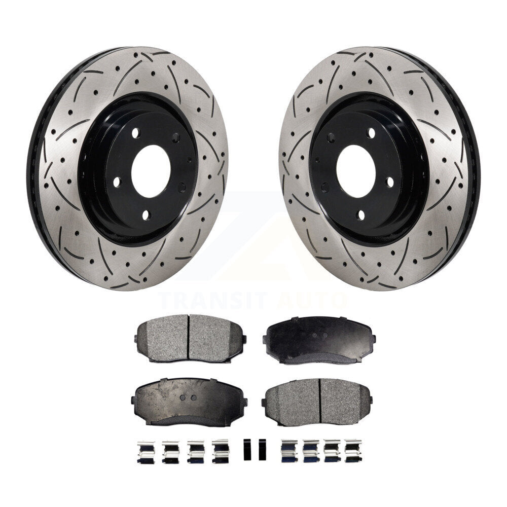 Disc Rotors and Ceramic Brake Pads Kit-KDT-101321 - Kit.bestparts.ca