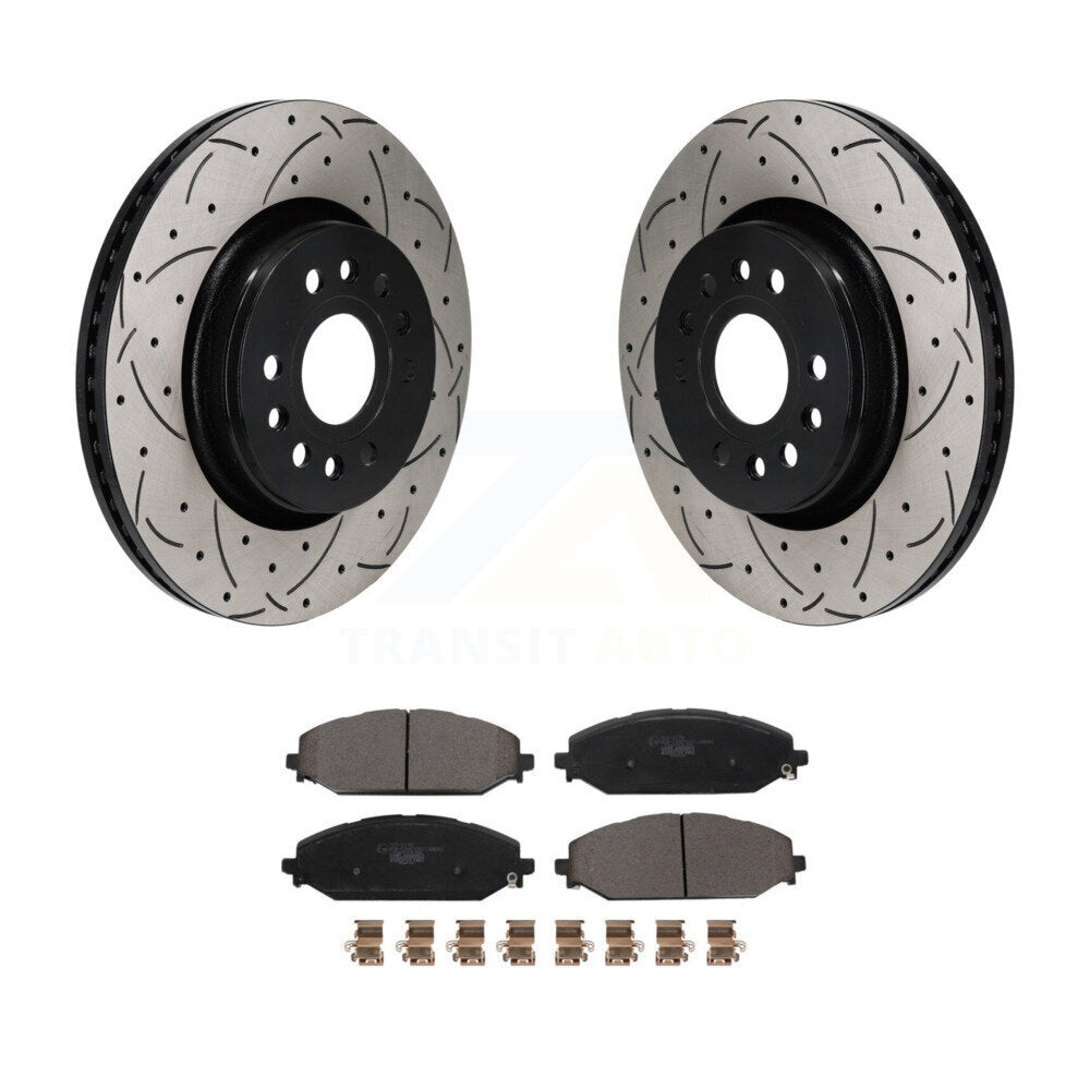 Disc Rotors and Ceramic Brake Pads Kit-KDT-101328 - Kit.bestparts.ca