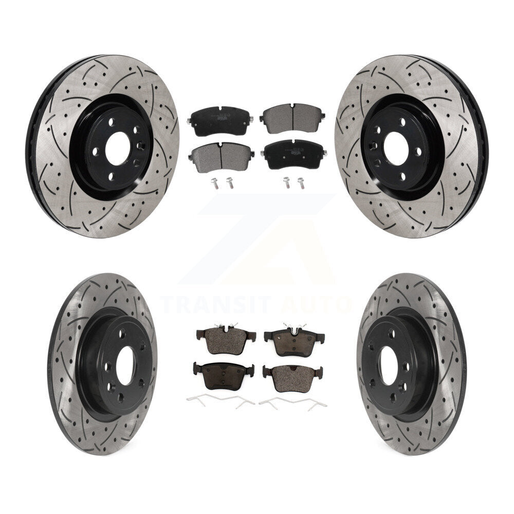 Coated Disc Rotors and Ceramic Brake Pads Kit-KDT-101352 - Kit.bestparts.ca