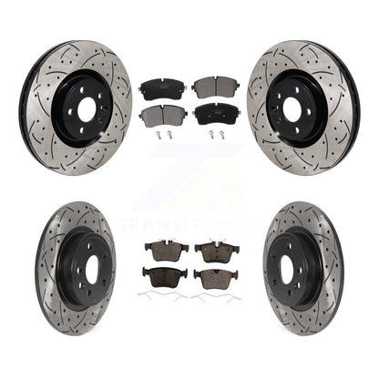 Coated Disc Rotors and Ceramic Brake Pads Kit-KDT-101352 - Kit.bestparts.ca