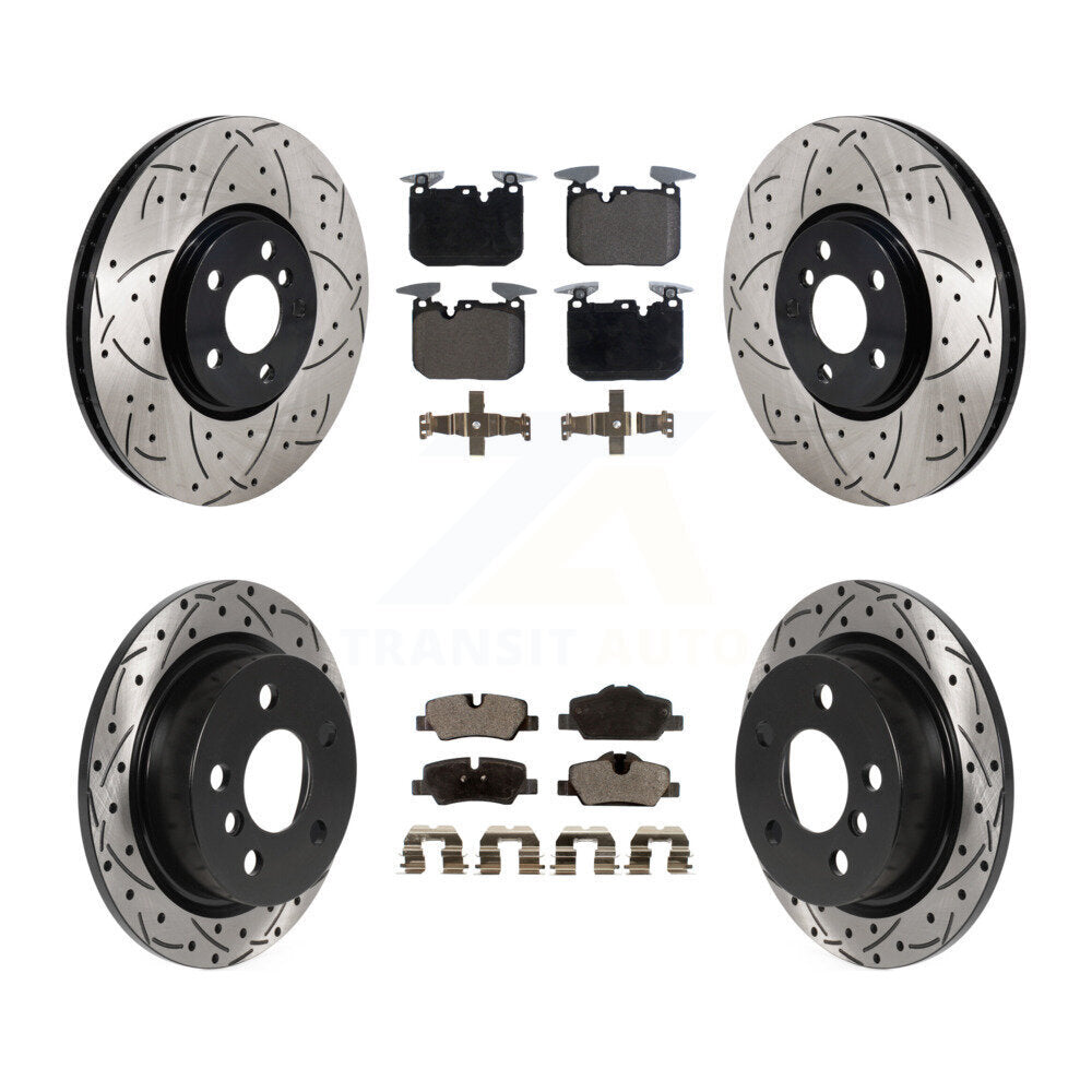 Coated Disc Rotors and Ceramic Brake Pads Kit-KDT-101357 - Kit.bestparts.ca Kit.bestparts.ca