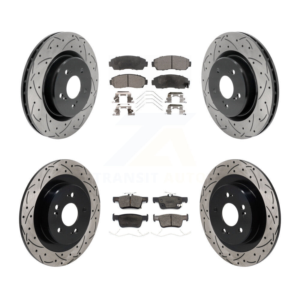 Disc Rotors and Ceramic Brake Pads Kit-KDT-101369 - Kit.bestparts.ca