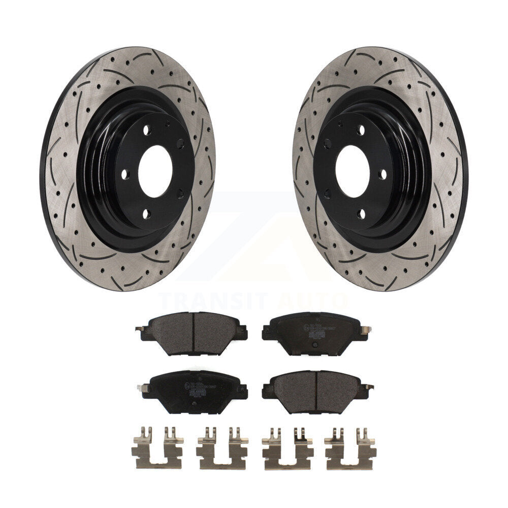 Disc Rotors and Ceramic Brake Pads Kit-KDT-101403 - Kit.bestparts.ca