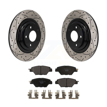 Disc Rotors and Ceramic Brake Pads Kit-KDT-101403 - Kit.bestparts.ca