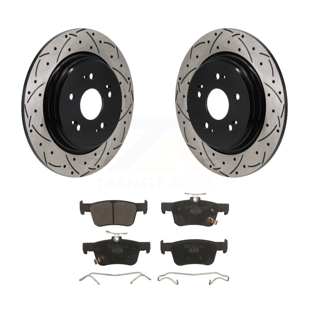 Disc Rotors and Ceramic Brake Pads Kit-KDT-101409 - Kit.bestparts.ca