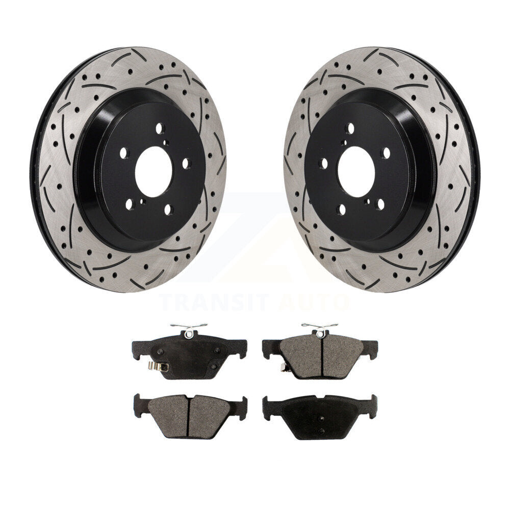 Disc Rotors and Ceramic Brake Pads Kit-KDT-101422 - Kit.bestparts.ca Kit.bestparts.ca
