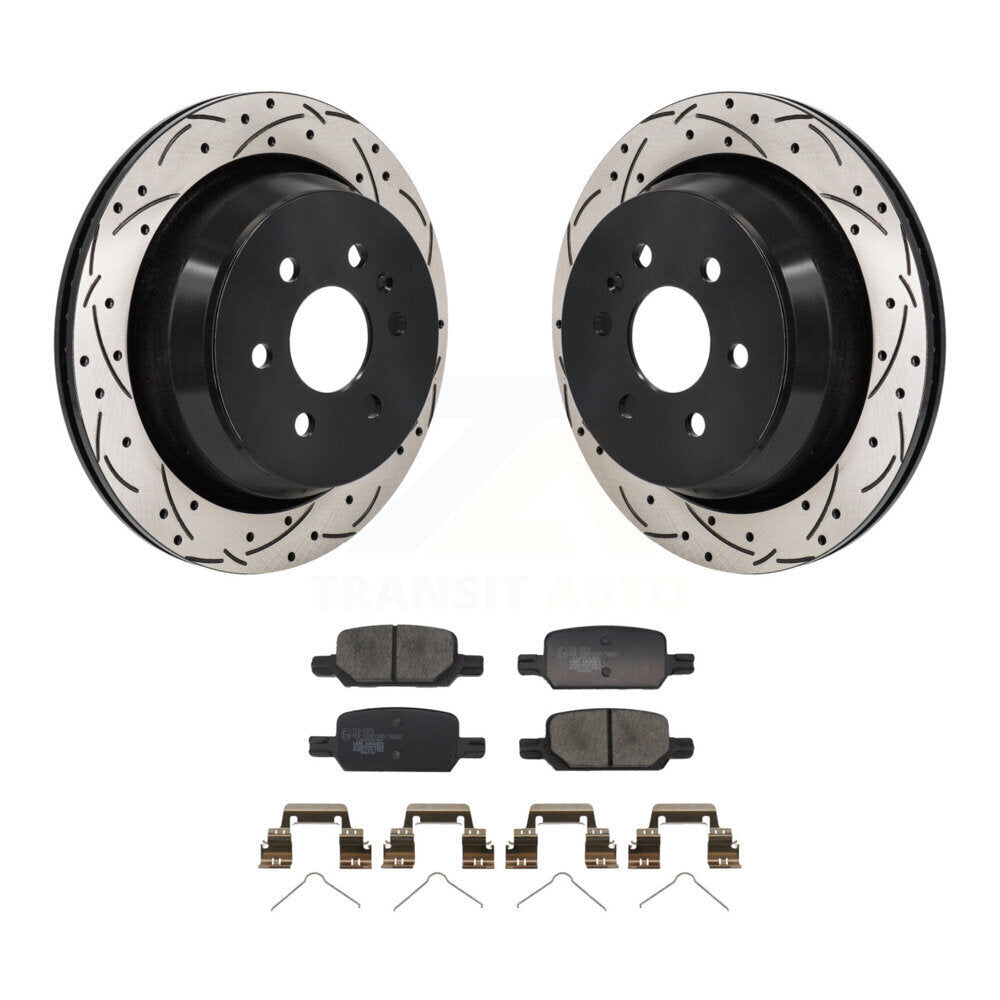 Disc Rotors and Ceramic Brake Pads Kit-KDT-101427 - Kit.bestparts.ca