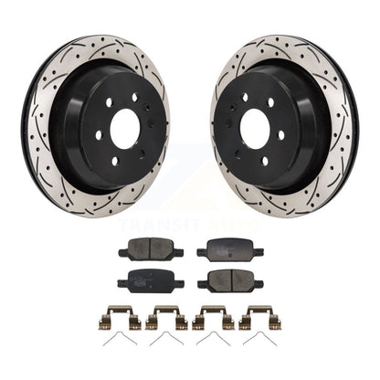 Disc Rotors and Ceramic Brake Pads Kit-KDT-101427 - Kit.bestparts.ca