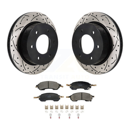 Disc Rotors and Ceramic Brake Pads Kit-KDT-101429 - Kit.bestparts.ca