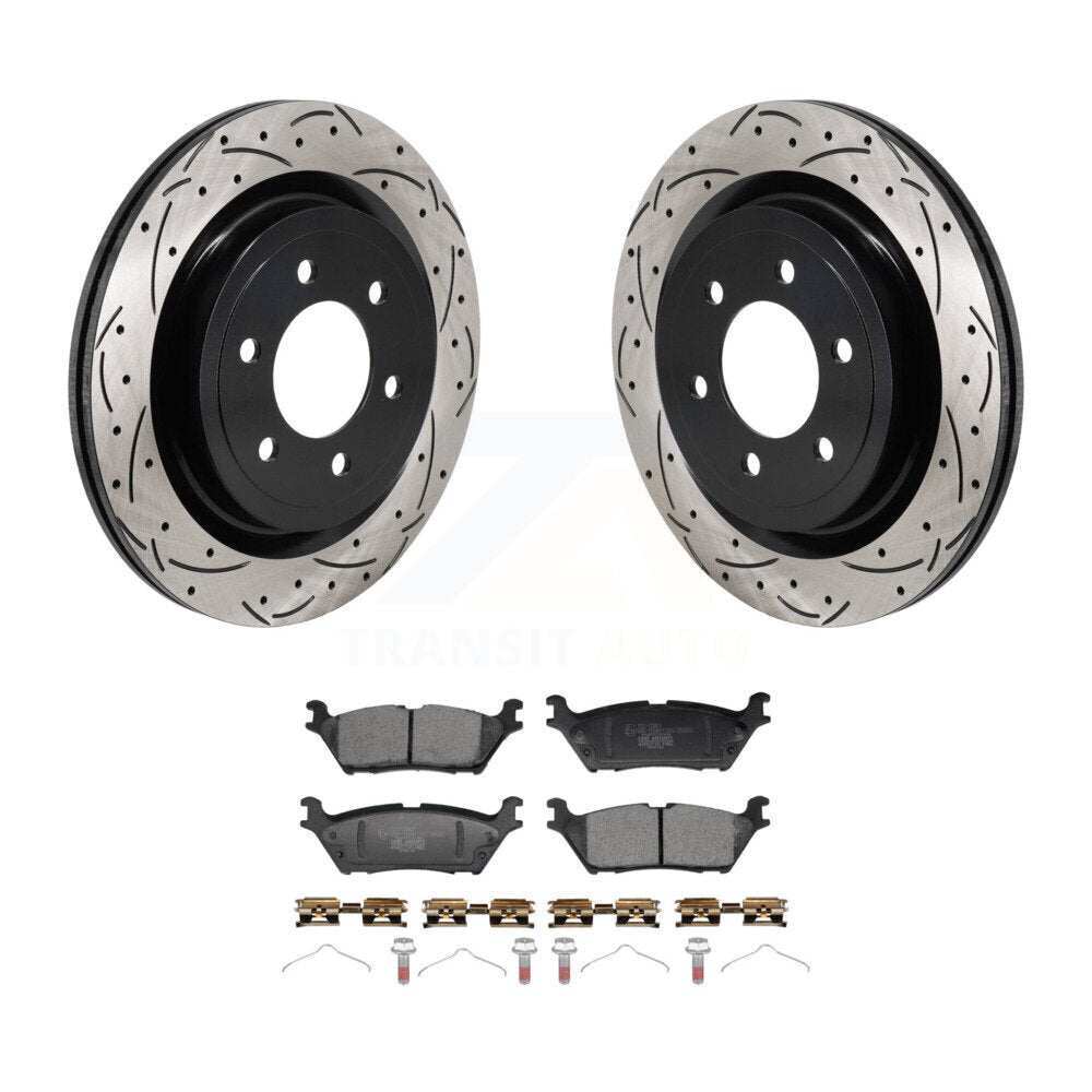 Disc Rotors and Ceramic Brake Pads Kit-KDT-101431 - Kit.bestparts.ca