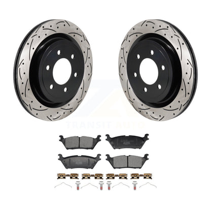 Disc Rotors and Ceramic Brake Pads Kit-KDT-101431 - Kit.bestparts.ca