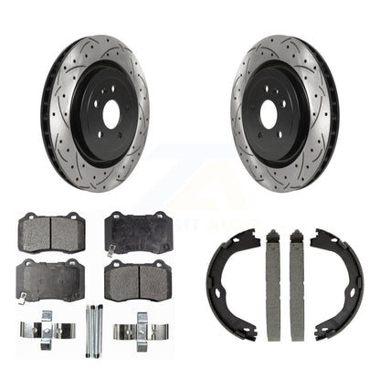 Coated Disc Rotors and Ceramic Brake Pads Kit-KDT-101449 - Kit.bestparts.ca