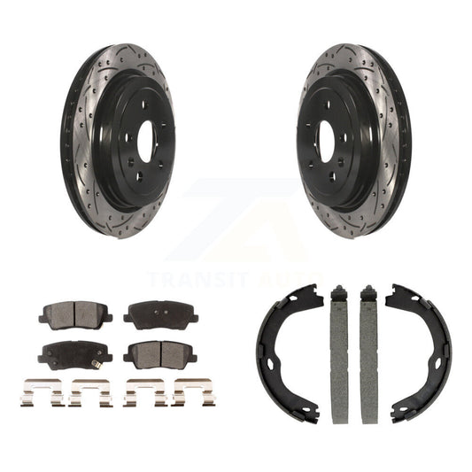 Coated Disc Rotors and Ceramic Brake Pads Kit-KDT-101451 - Kit.bestparts.ca