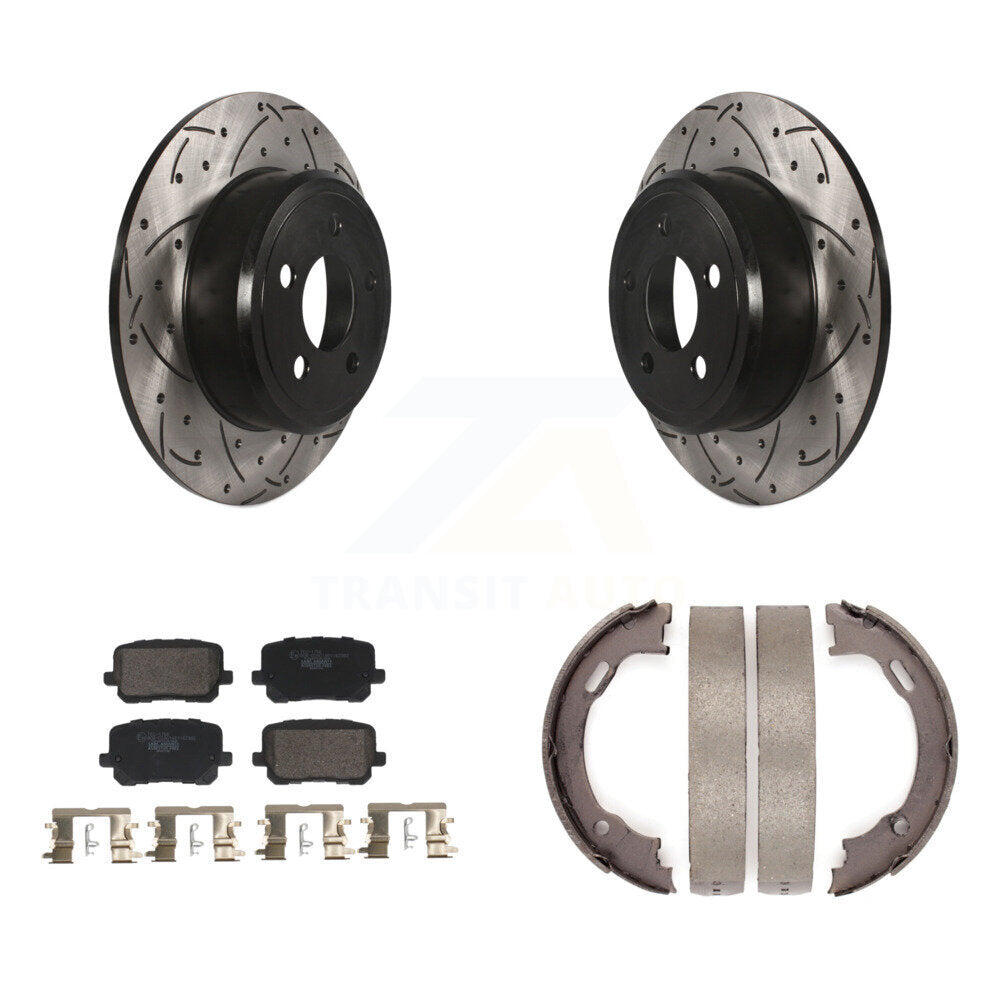 Coated Disc Rotors and Ceramic Brake Pads Kit-KDT-101454 - Kit.bestparts.ca Kit.bestparts.ca