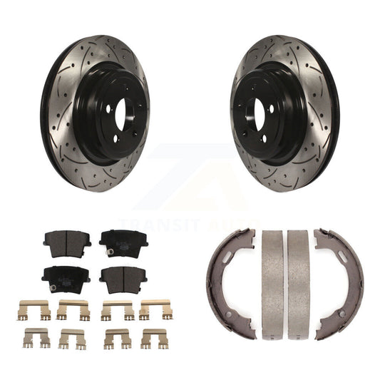 Coated Disc Rotors and Ceramic Brake Pads Kit-KDT-101455 - Kit.bestparts.ca