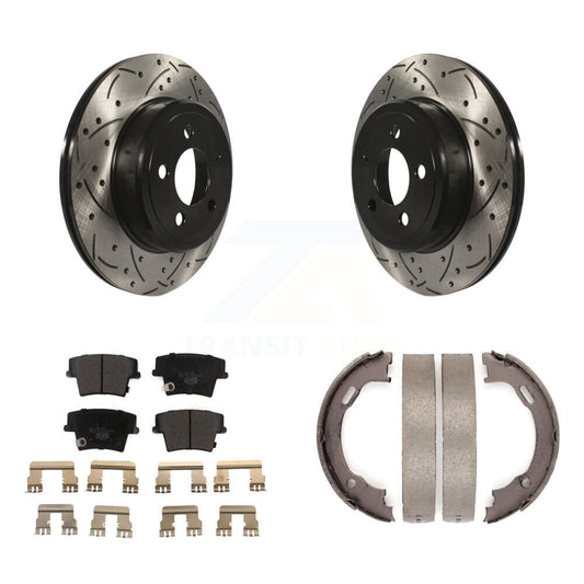 Coated Disc Rotors and Ceramic Brake Pads Kit-KDT-101456 - Kit.bestparts.ca