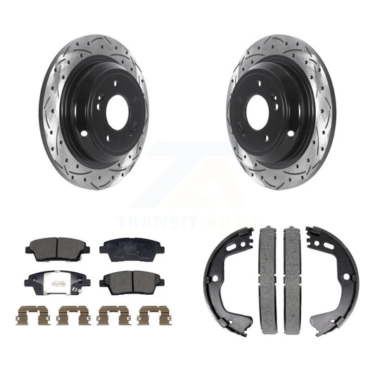 Coated Disc Rotors and Ceramic Brake Pads Kit-KDT-101460 - Kit.bestparts.ca