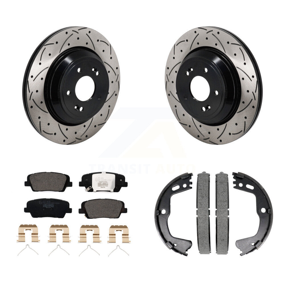 Disc Rotors and Ceramic Brake Pads Kit-KDT-101461 - Kit.bestparts.ca Kit.bestparts.ca