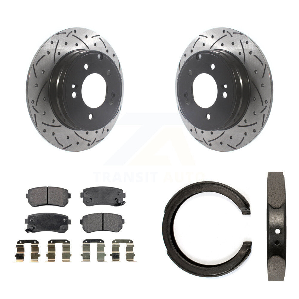 Coated Disc Rotors and Ceramic Brake Pads Kit-KDT-101463 - Kit.bestparts.ca Kit.bestparts.ca