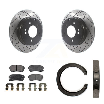 Coated Disc Rotors and Ceramic Brake Pads Kit-KDT-101463 - Kit.bestparts.ca