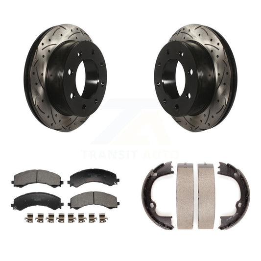 Coated Disc Rotors and Ceramic Brake Pads Kit-KDT-101476 - Kit.bestparts.ca