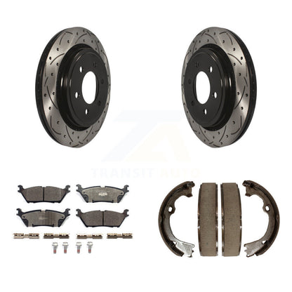 Coated Disc Rotors and Ceramic Brake Pads Kit-KDT-101489 - Kit.bestparts.ca