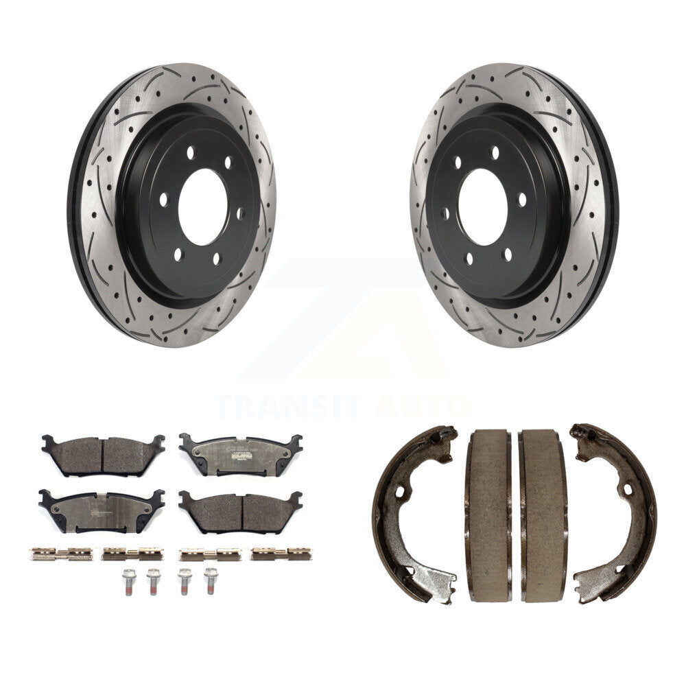 Coated Disc Rotors and Ceramic Brake Pads Kit-KDT-101491 - Kit.bestparts.ca Kit.bestparts.ca