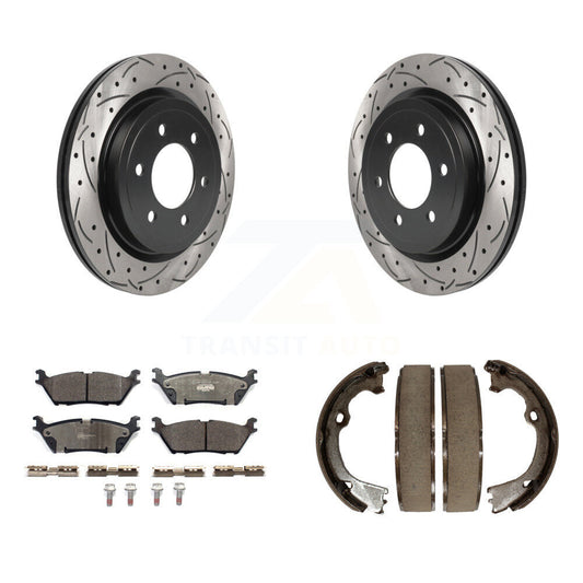 Coated Disc Rotors and Ceramic Brake Pads Kit-KDT-101491 - Kit.bestparts.ca