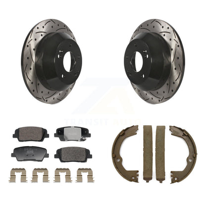 Coated Disc Rotors and Ceramic Brake Pads Kit-KDT-101493 - Kit.bestparts.ca