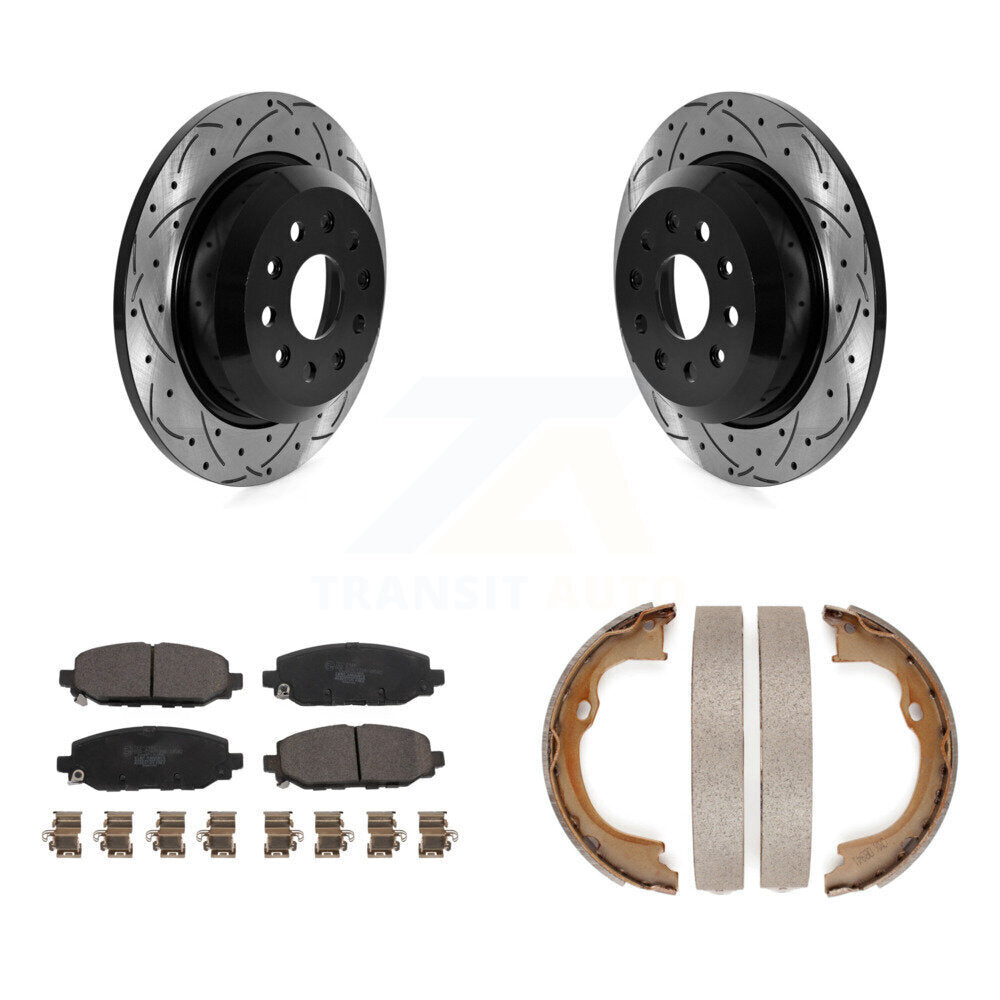 Disc Rotors and Ceramic Brake Pads Kit-KDT-101495 - Kit.bestparts.ca Kit.bestparts.ca