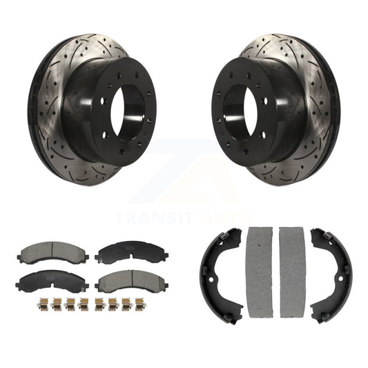 Coated Disc Rotors and Ceramic Brake Pads Kit-KDT-101496 - Kit.bestparts.ca