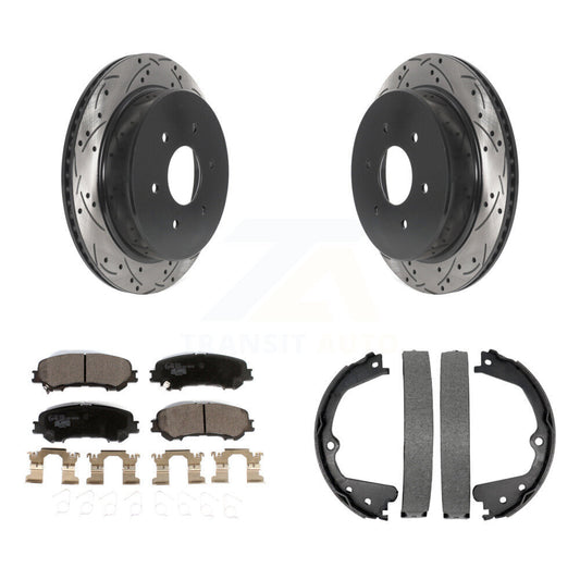Coated Disc Rotors and Ceramic Brake Pads Kit-KDT-101497 - Kit.bestparts.ca
