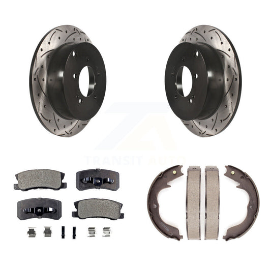 Coated Disc Rotors and Ceramic Brake Pads Kit-KDT-101499 - Kit.bestparts.ca