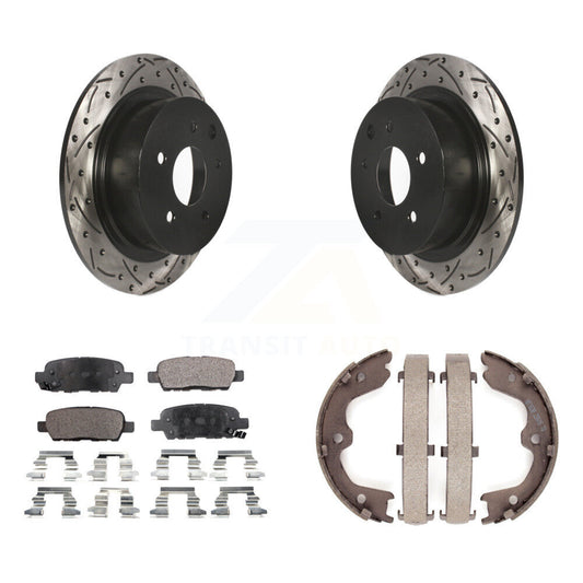 Coated Disc Rotors and Ceramic Brake Pads Kit-KDT-101502 - Kit.bestparts.ca