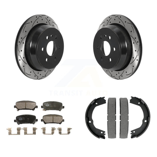 Coated Disc Rotors and Ceramic Brake Pads Kit-KDT-101503 - Kit.bestparts.ca