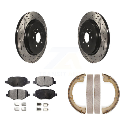 Coated Disc Rotors and Ceramic Brake Pads Kit-KDT-101507 - Kit.bestparts.ca